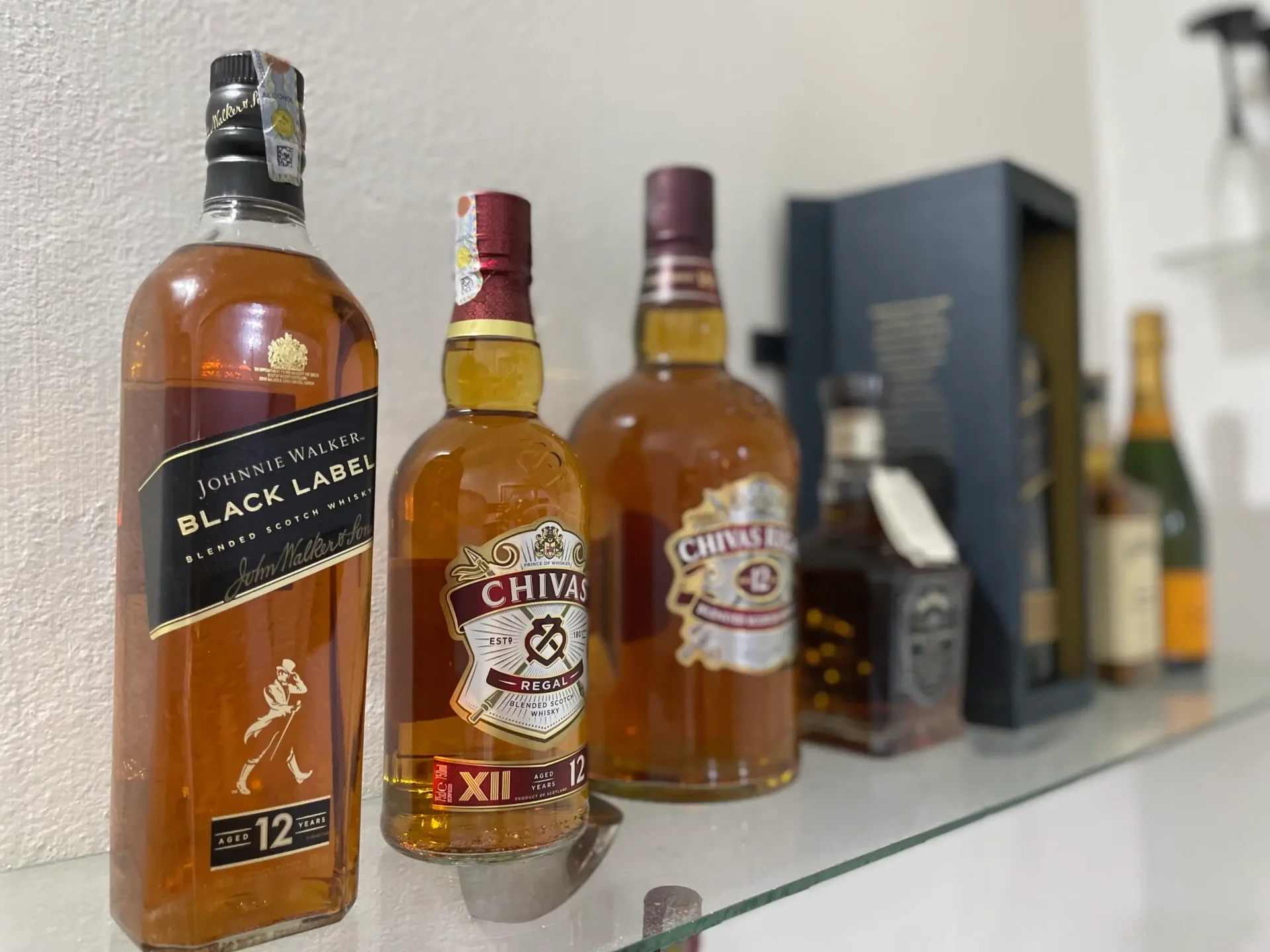 Bar premium du Couba Club, whiskies et cocktails